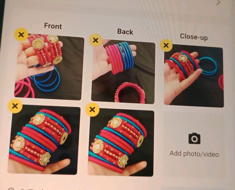 New Threaded Bangles