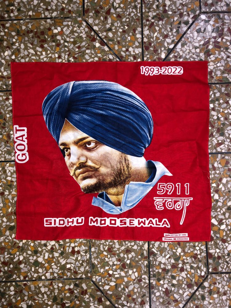 SIDHU MOOSE WALA HANDKERCHIEF