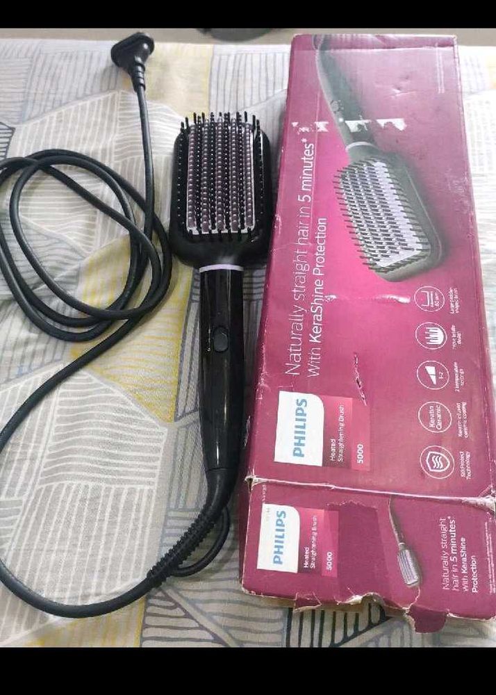 Philips Hair Straightening Brush💓✨