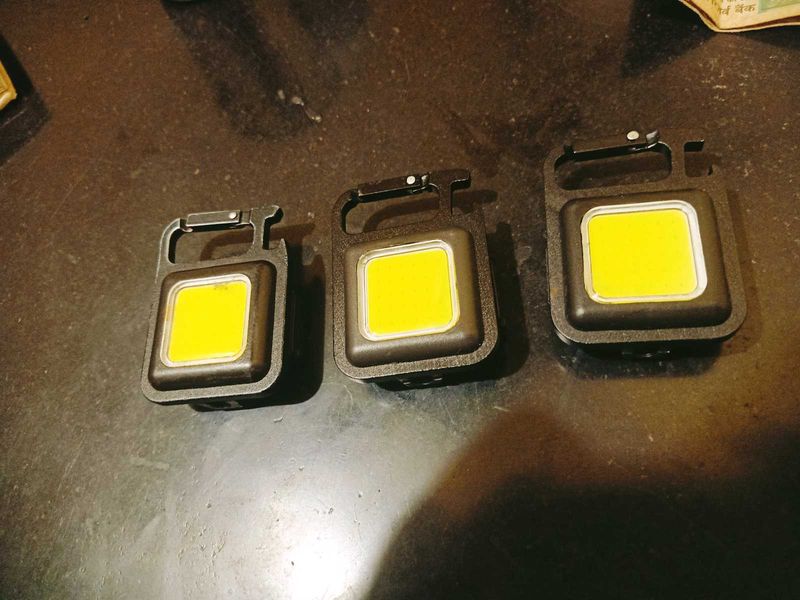 Mini Keychain LED Flashlight - 3 Pack