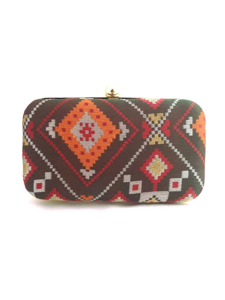 Set Of 3 Brocade Clutches