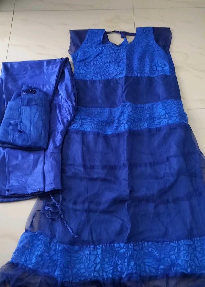 Blue Salwar Kameez Suit