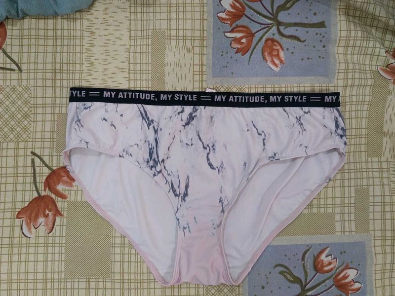 Marble Print Hipster Panty