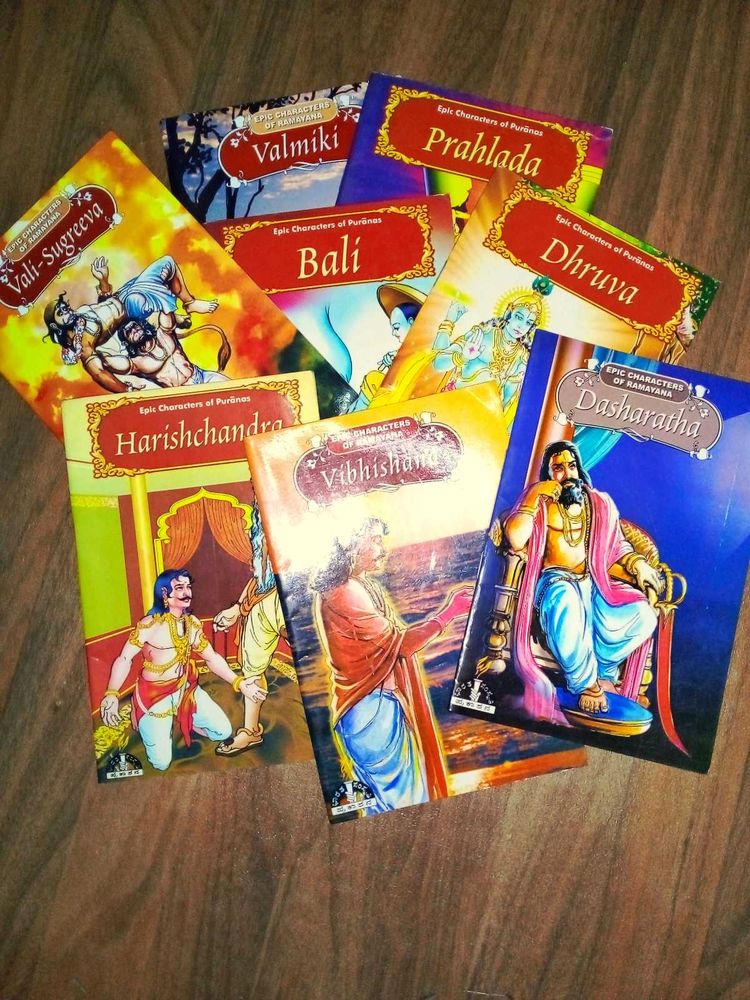 Epic Characters of Puranas - Book Set
