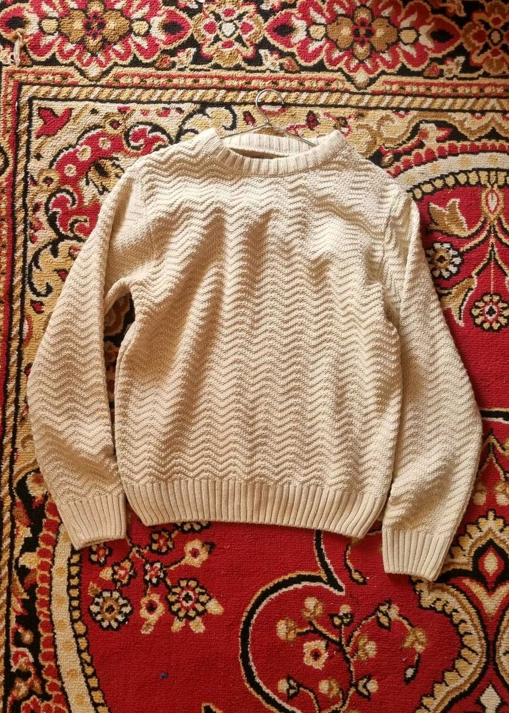 Textured Knit Sweater