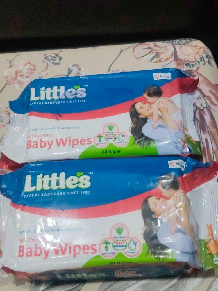 Little&#39;s Baby 80*2 Wipes Combo