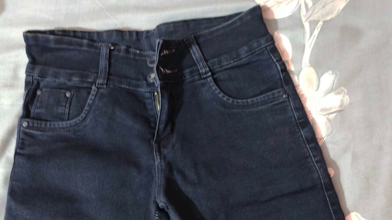 Dark Wash Denim Jeans