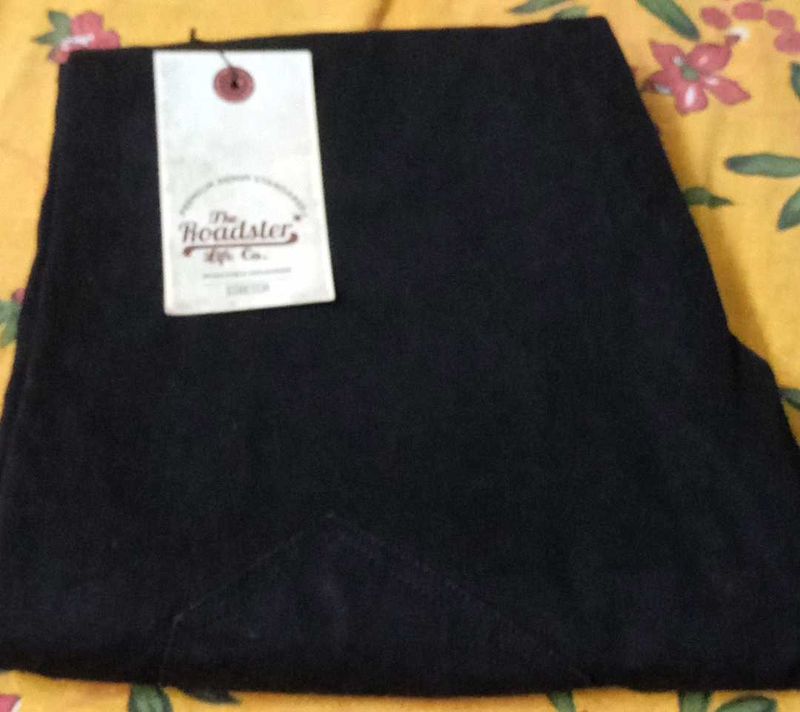 Roadster Black Chinos