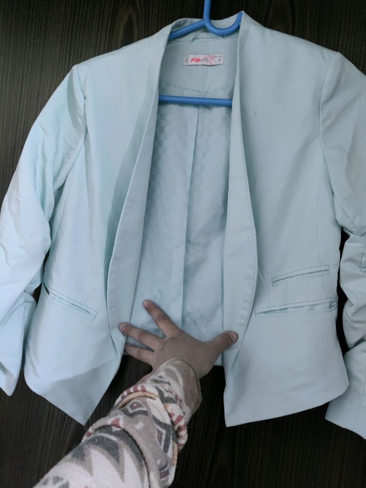 Light Sea Green Colour Jacket