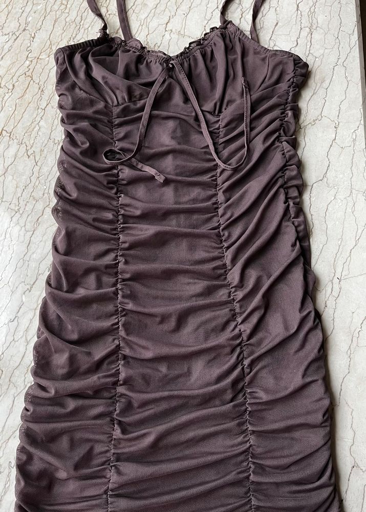 Brown H&amp;M Dress
