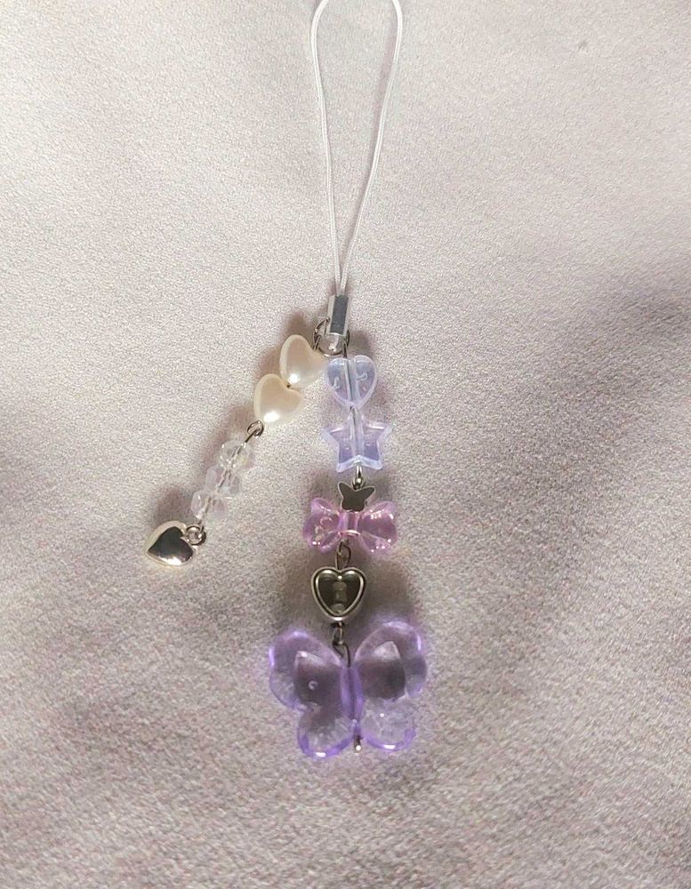 AURORA LIGHTS 💜 BUTTERFLY PHONE CHARM