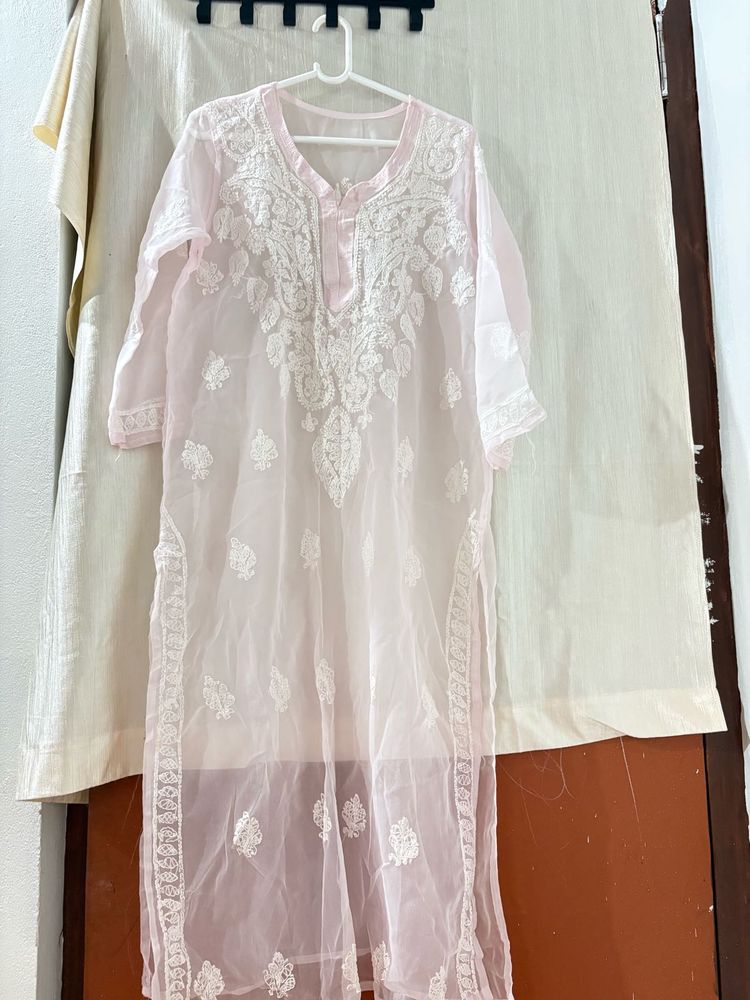 Chikankari Embroidered Kurta