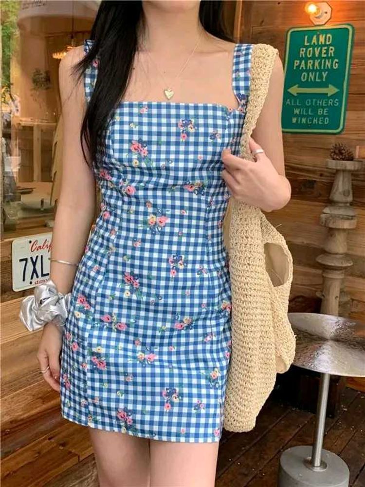 Stylish, pinteresty blue Newme asia mini dress