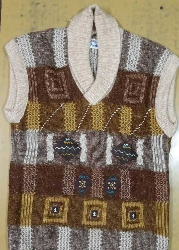 Vintage Knit Sweater Vest