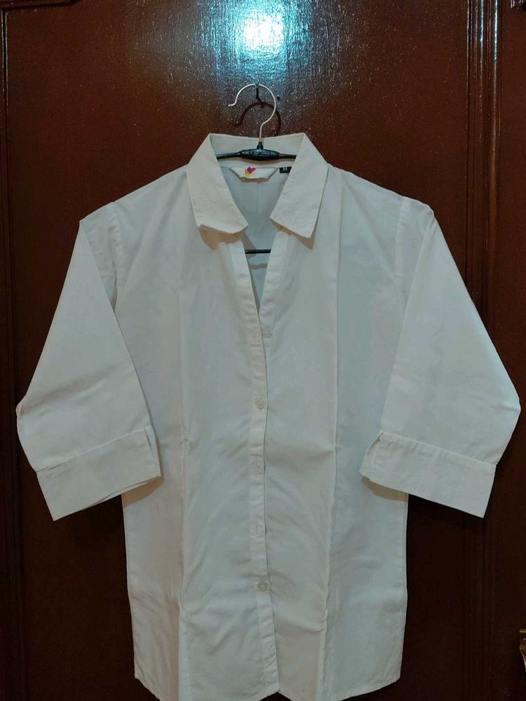 White Formal/casual Shirt