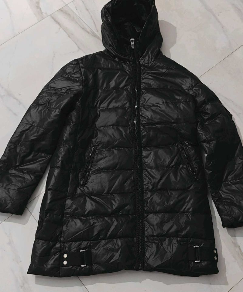 Stylish Black Puffer Jacket