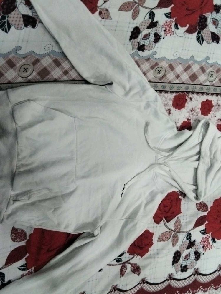 White Pullover Hoodie