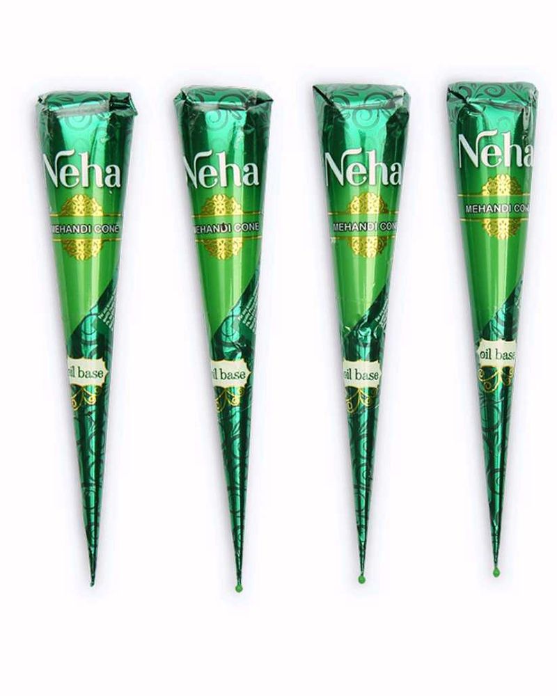 Neha Mehandi Cones (4 Pack)