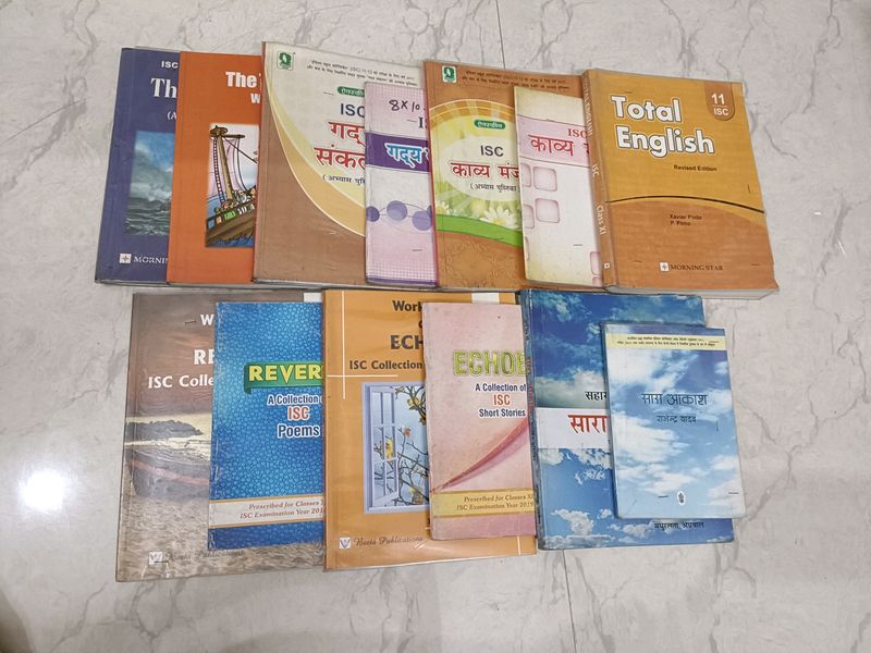 ISC (11&amp;12th) Hindi &amp; English Books