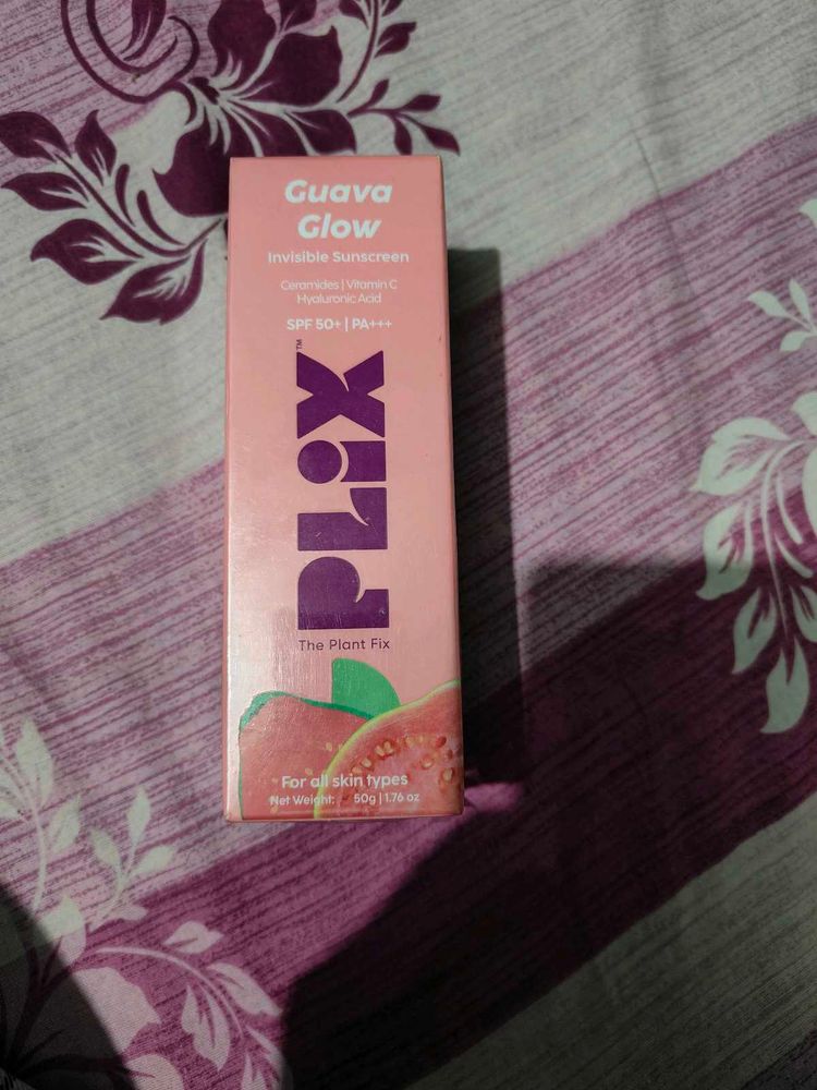 PLIX Guava Glow Sunscreen SPF 50+