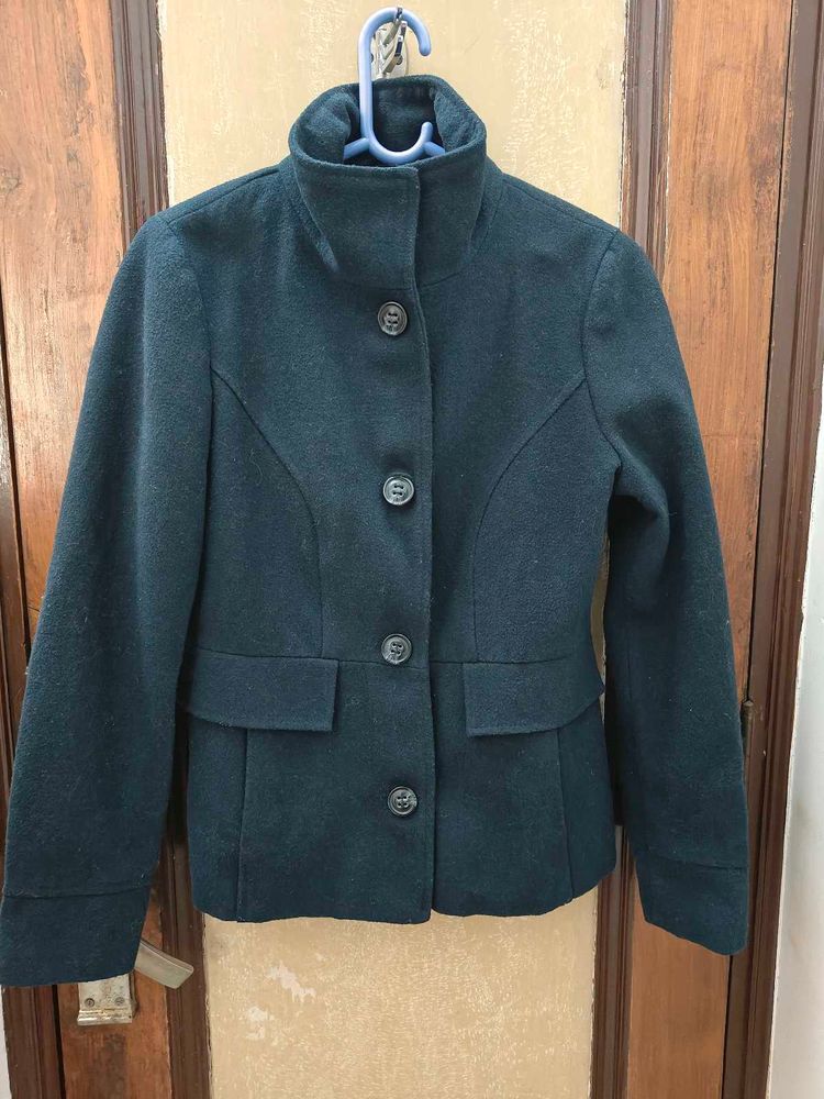 Classic Wool Blend Coat