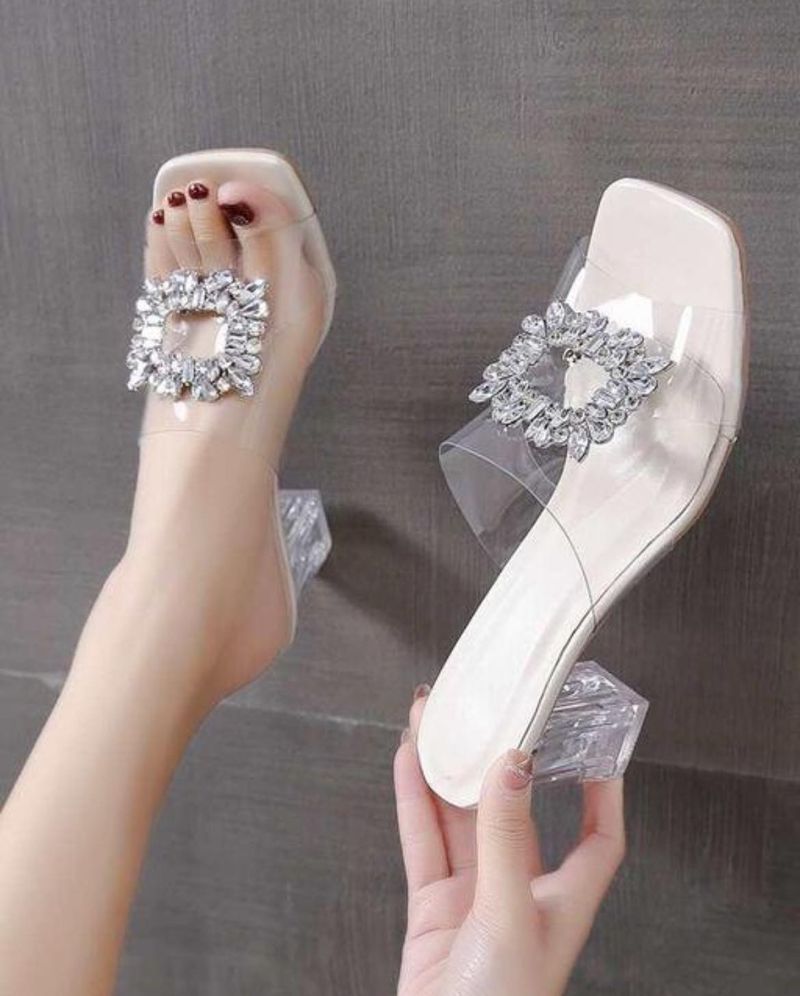 Transparent Heel👡💅🏻