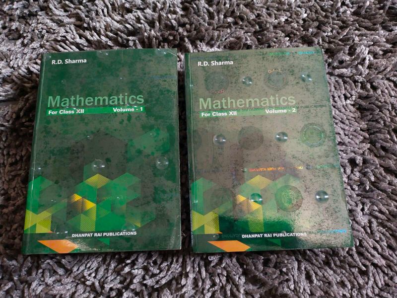 Class 12 RD SHARMA BOTH VOL1&amp;2