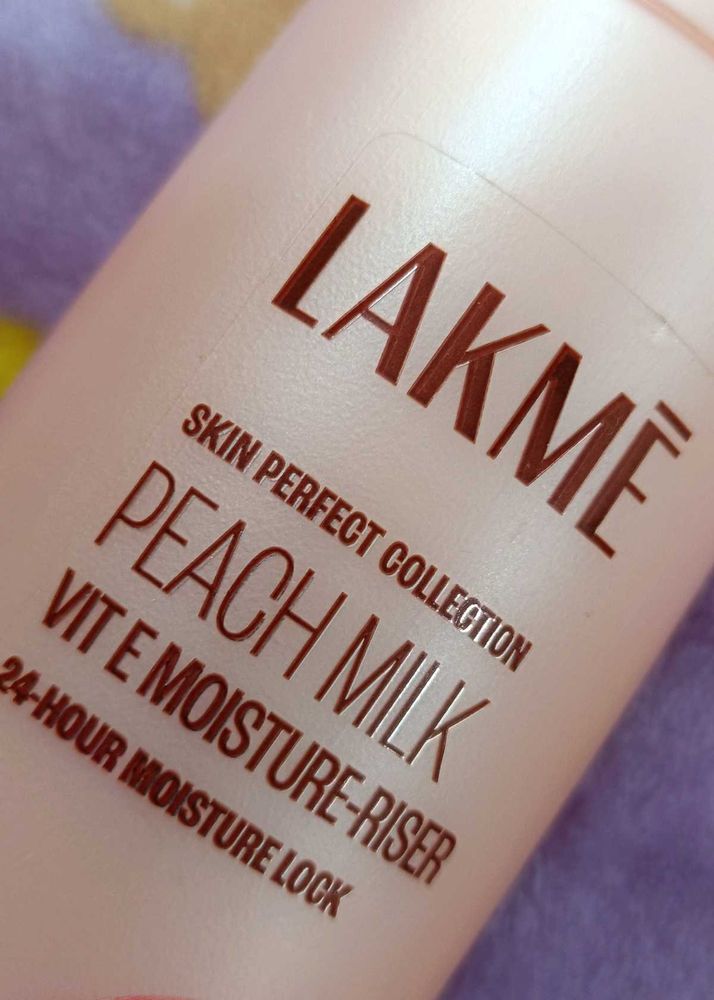 Lakme Peachmilk Vit E Moisture Riser