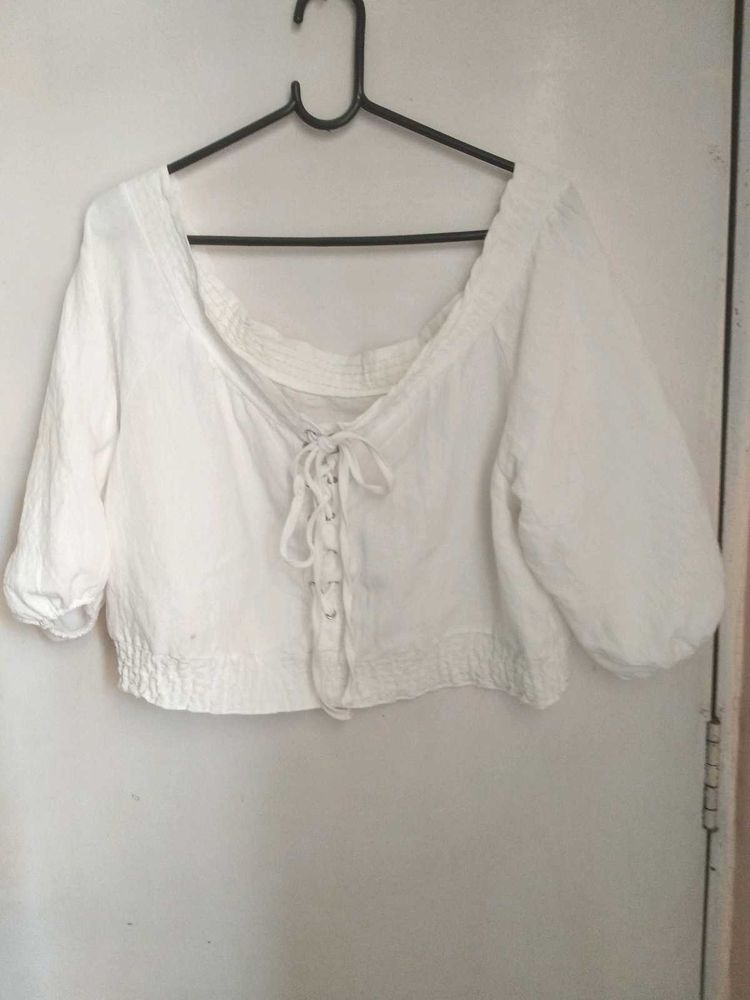 Beautiful Over Size Crop Top