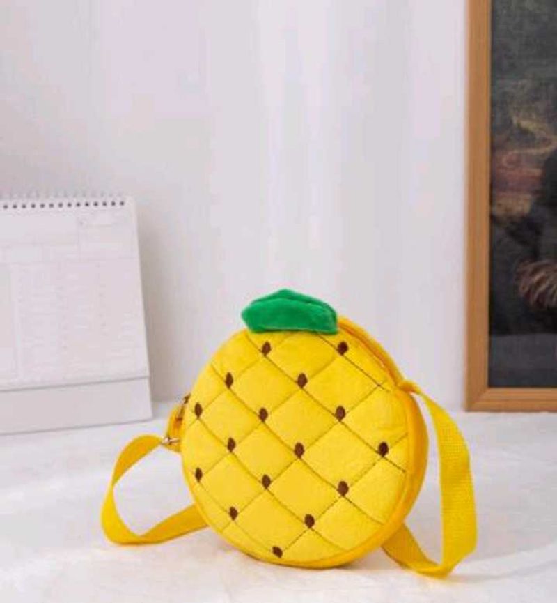 Pineapple Plushie Bag 💛💚