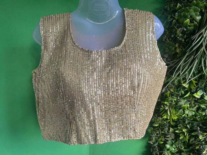 Not used Sequin Embellished Blouse