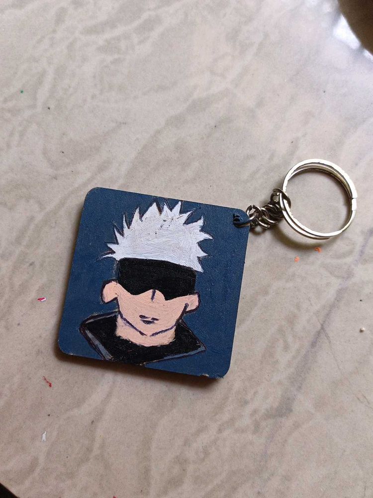 Gojo Satoru Handmade Keychain