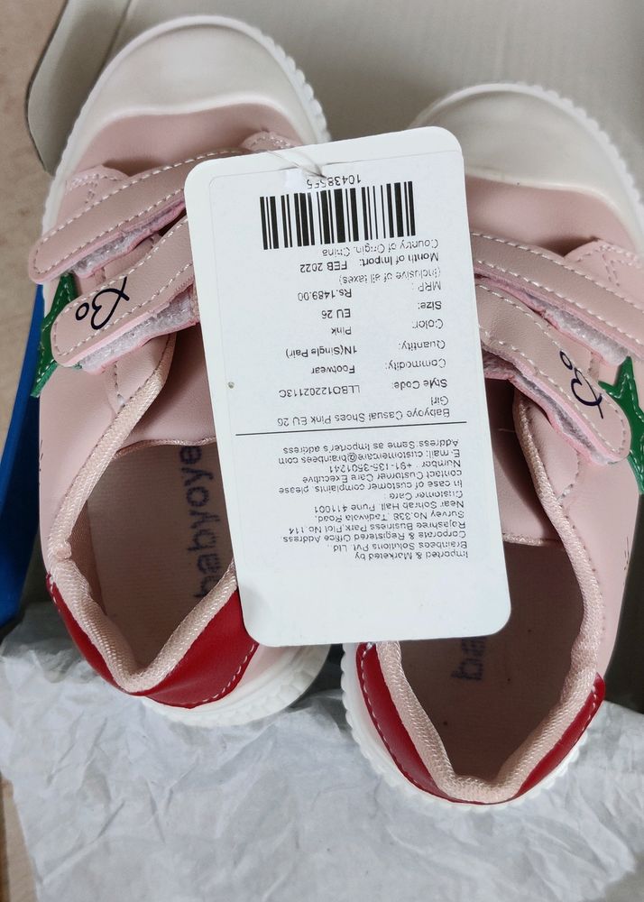 Babyoye Casual Star Patch Shoes