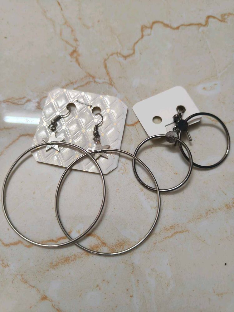 Earrings Set, hoops