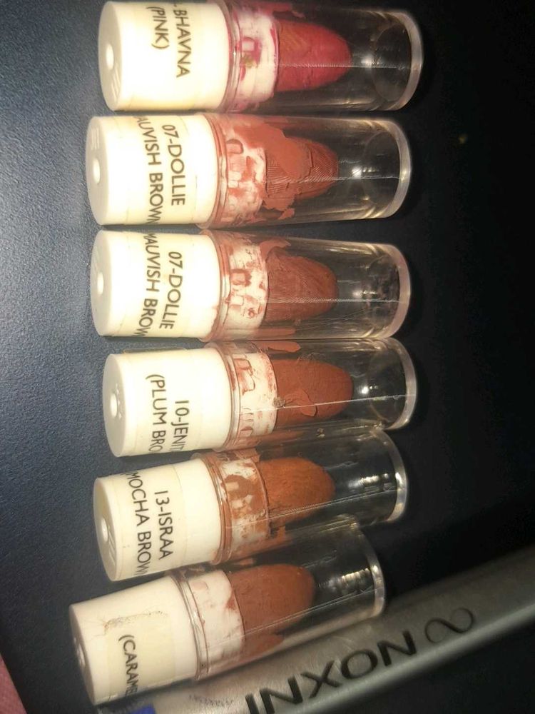 Just Herbs Mini Lipsticks Brown Shades