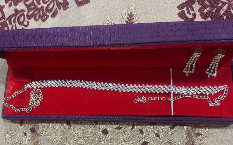 Necklace With Earrings