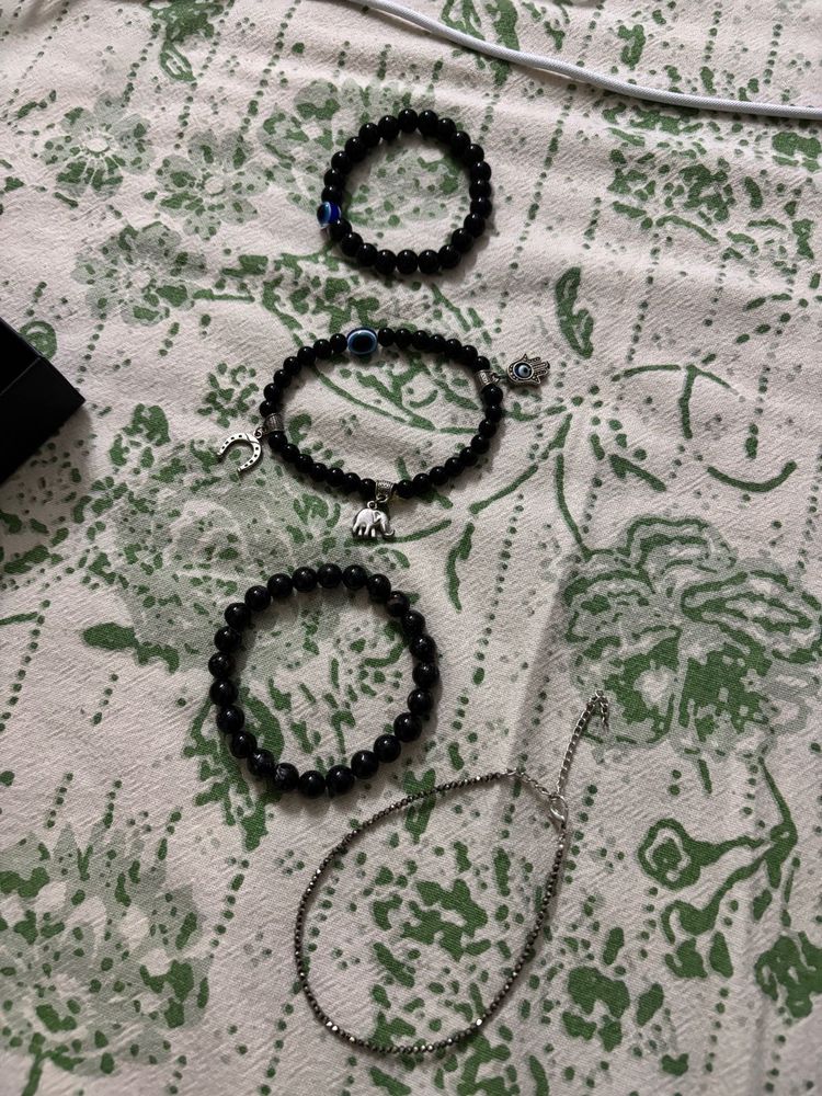 Lucky Charm, Beaded and Pyrite