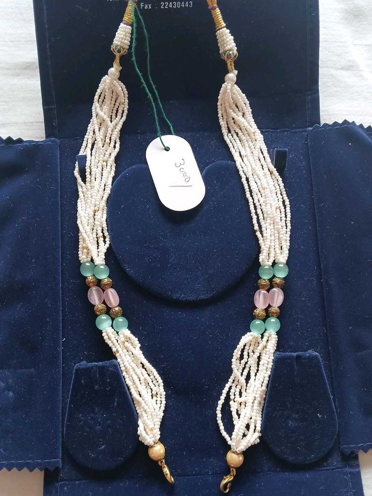 pearl mala for pendent