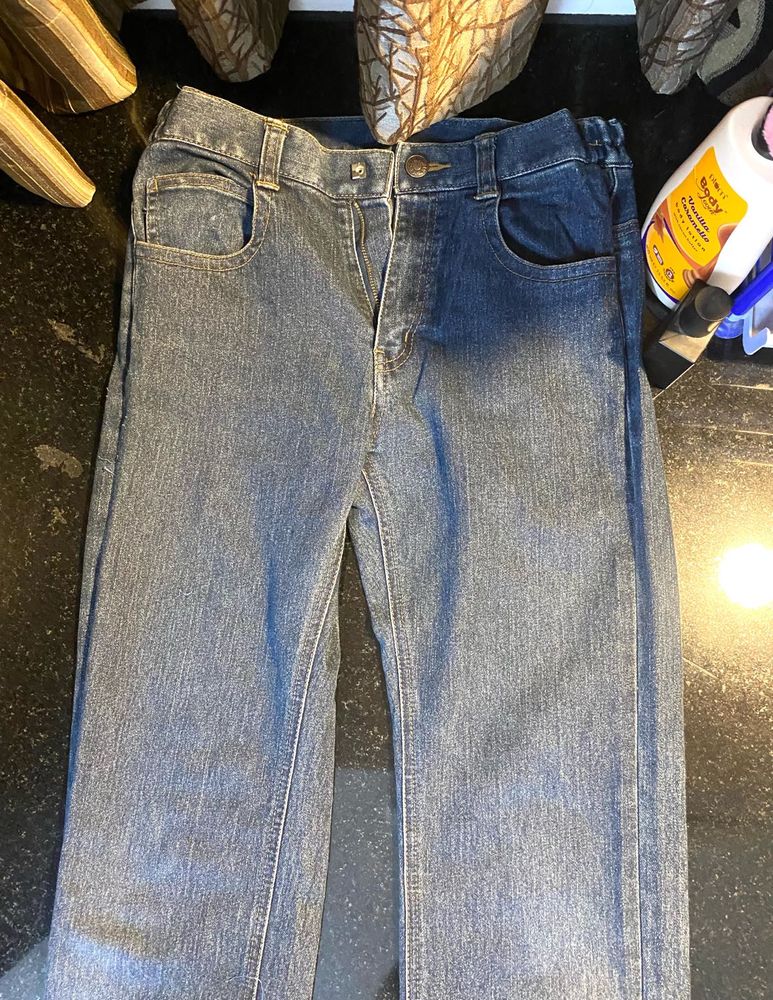 Dark Wash Denim Jeans
