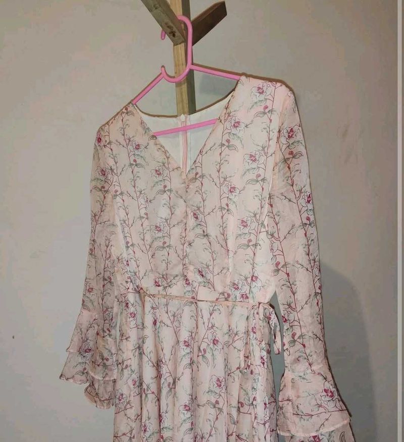 Floral Print Midi Dress