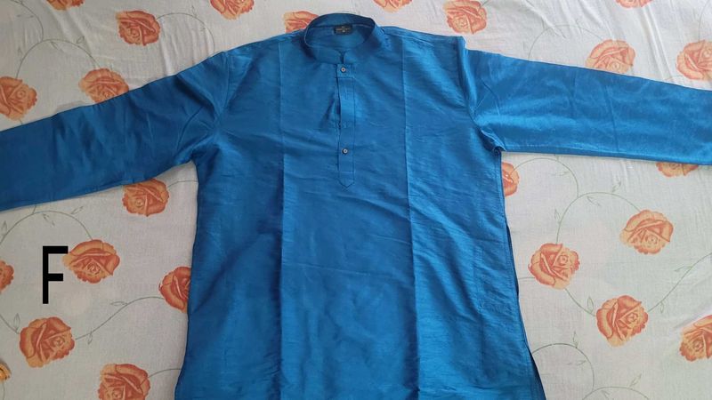 Blue Kurta For The Big Kings 👑🦁