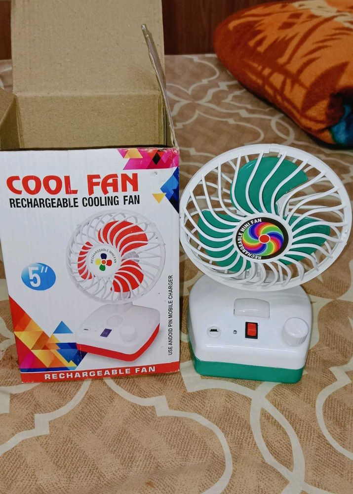 MINI CHARGEABLE FAN
