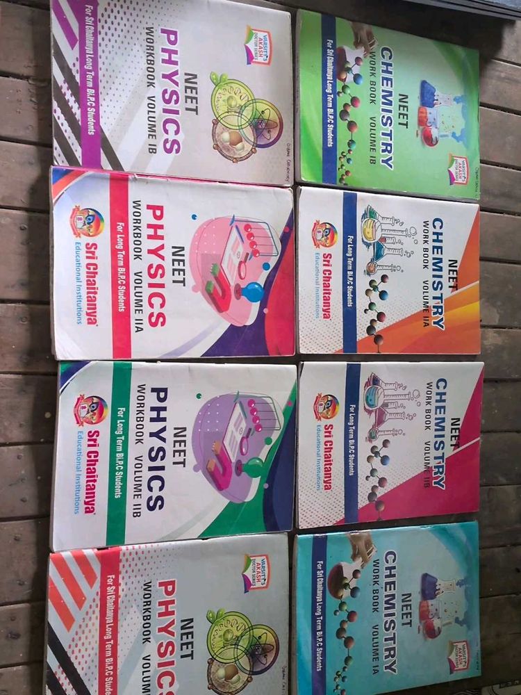 Sri Chaitanya Phy And Che Work Books