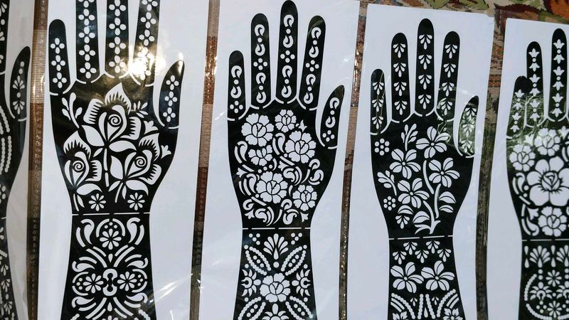 Henna Tattoo Stencils