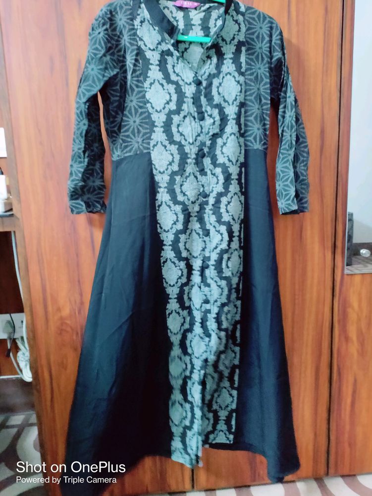 Libas blacka N Grey Kurta