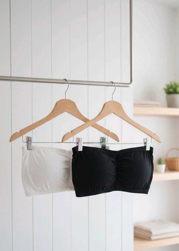 Free size Comfy Bandeau Bra - Set Of 2