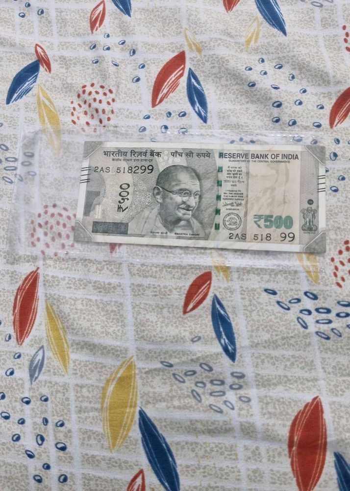 500 Rs Note Number Missing