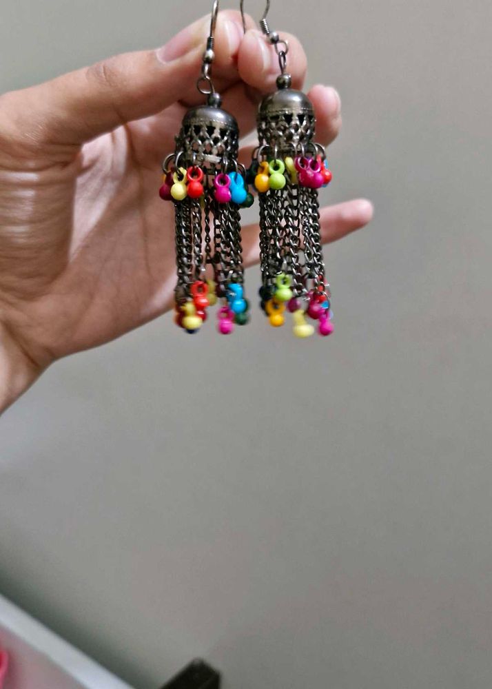 Trendy Light Jhumka Earrings Combo Of 4