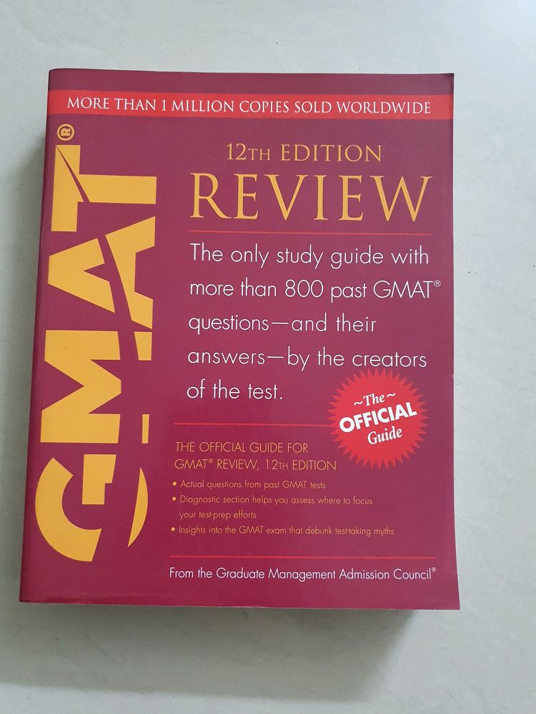 GMAT 12th Edition Review - The Official Guide