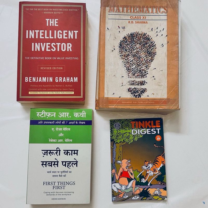 Set of 4 Books In Good Condition